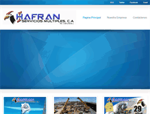 Tablet Screenshot of hafran.com